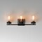 Maxim Lighting Pinn 3-Light Bath Vanity 12403CLBKSBR - alternate 2